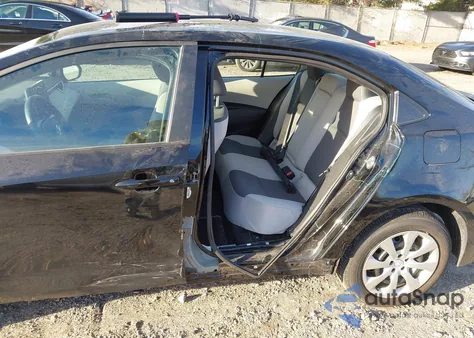 2025 Toyota Corolla Le z USA, uszkodzony, nr VIN 5YFB4MDE2SP319953